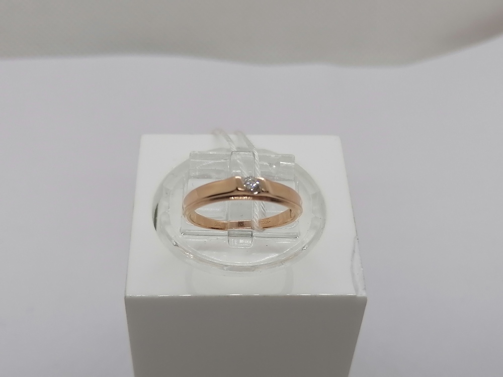 КОЛЬЦО БРИЛЛИАНТ Au 585