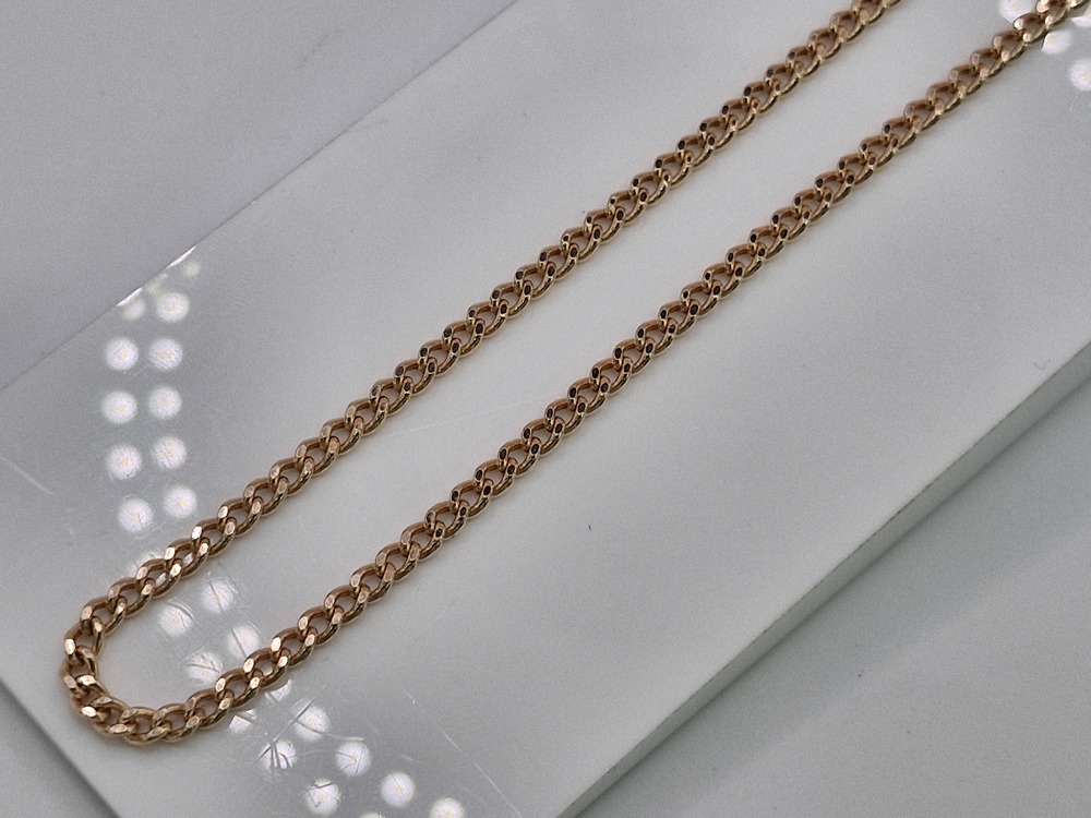 ЦЕПЬ ПУСТОТЕЛАЯ Панцирное (Au 585)