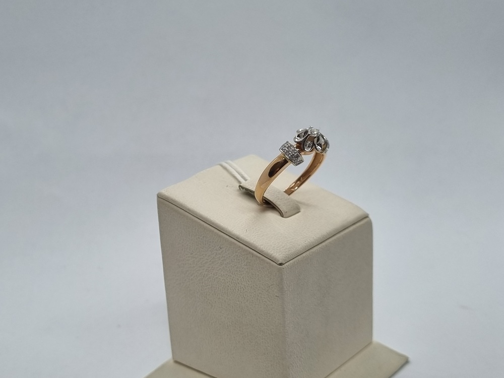 КОЛЬЦО БРИЛЛИАНТ Au 585