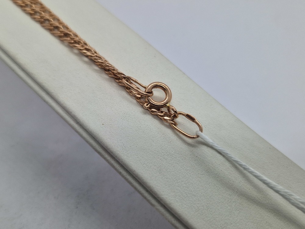 ЦЕПЬ ПОЛНОВЕСНАЯ Ромб двойной (Au 585)