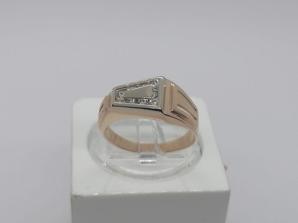 КОЛКМИ585 КОЛЬЦО С КАМНЯМИ (Au 585)