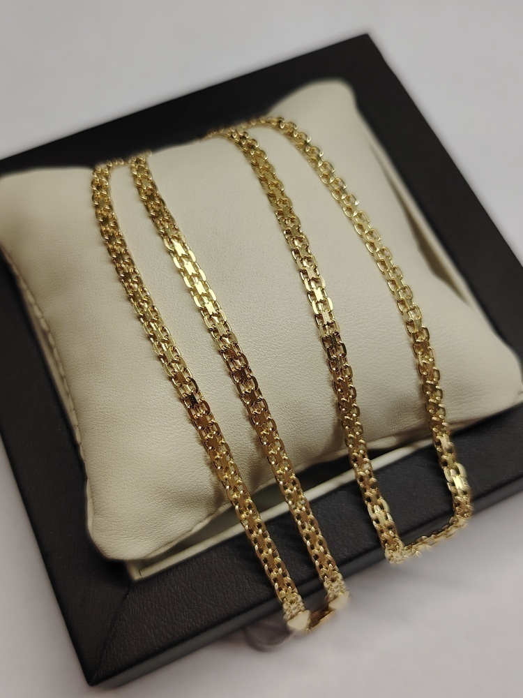 ЦЛБМ750 ЦЕПЬ ПОЛНОВЕСНАЯ Бисмарк машинный (Au 750)