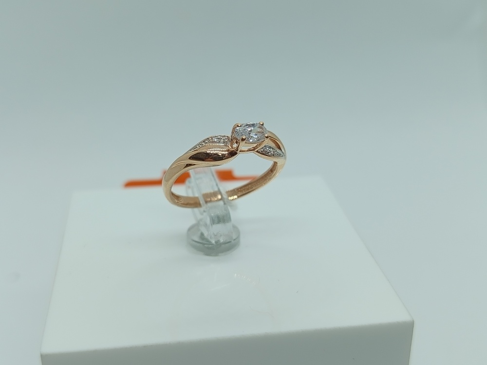 КОЛКМИ585 КОЛЬЦО С КАМНЯМИ (Au 585)