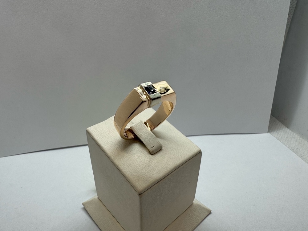 31-0313-С КОЛЬЦО ПЕЧАТКА с камнем (Au 585)