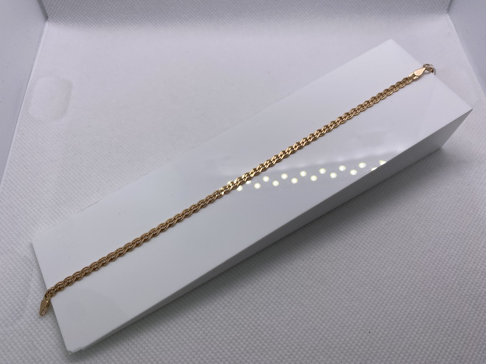 БРАСЛЕТ ПОЛНОВЕСНЫЙ Нона Au 585