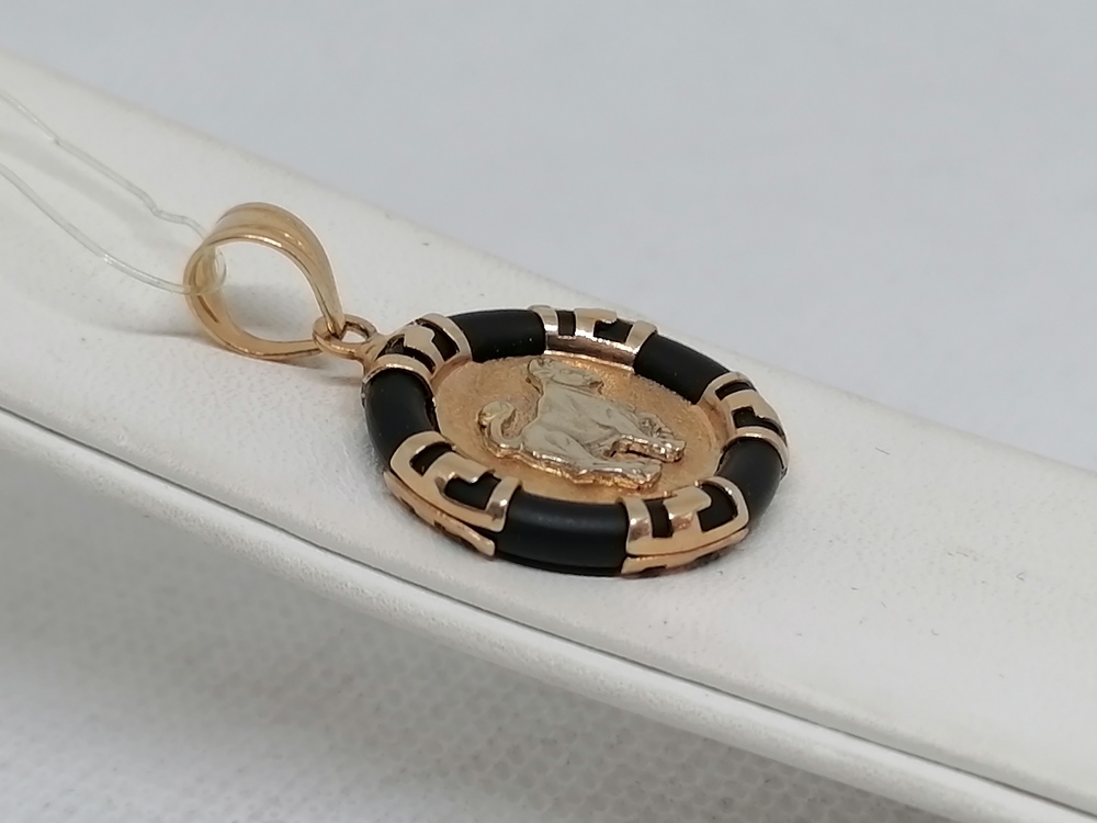 926З ПОДВЕСКА ЗНАК ЗОДИАКА каучук (Au 585)