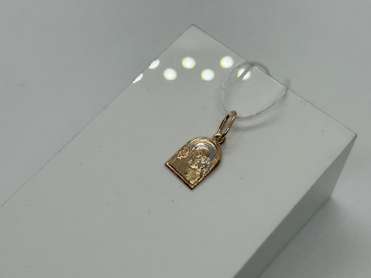 ПОДИБК585 ПОДВЕСКА ИКОНА БЕЗ КАМНЯ (Au 585)