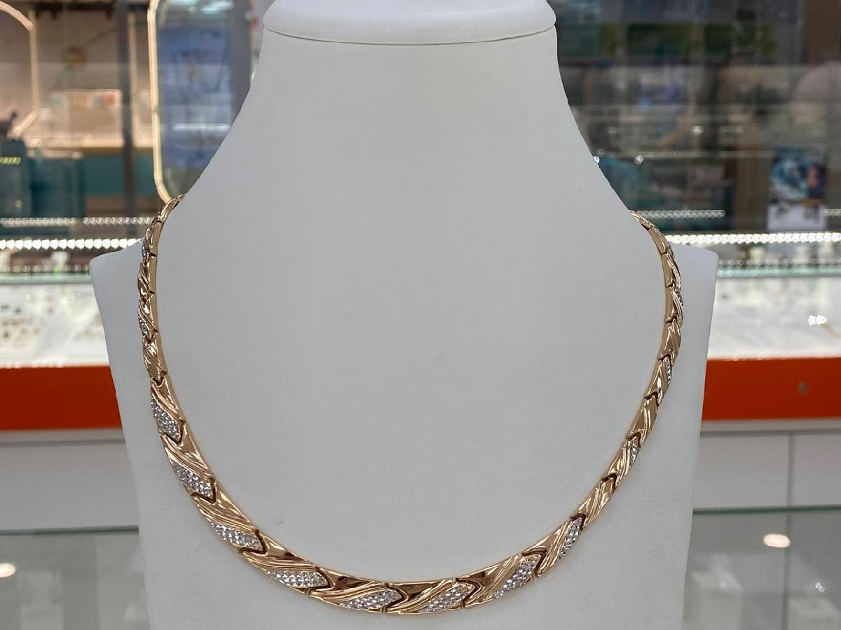 КОЛЬЕ БЕЗ КАМНЯ Au 585