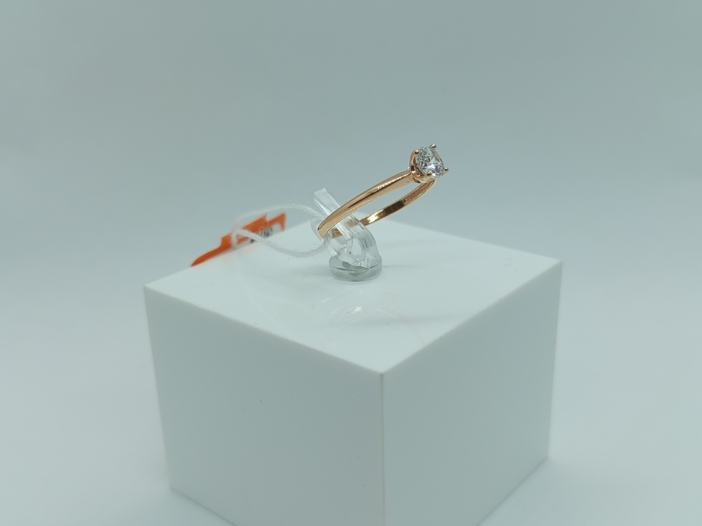 КОЛКМ585 КОЛЬЦО С КАМНЕМ (Au 585)