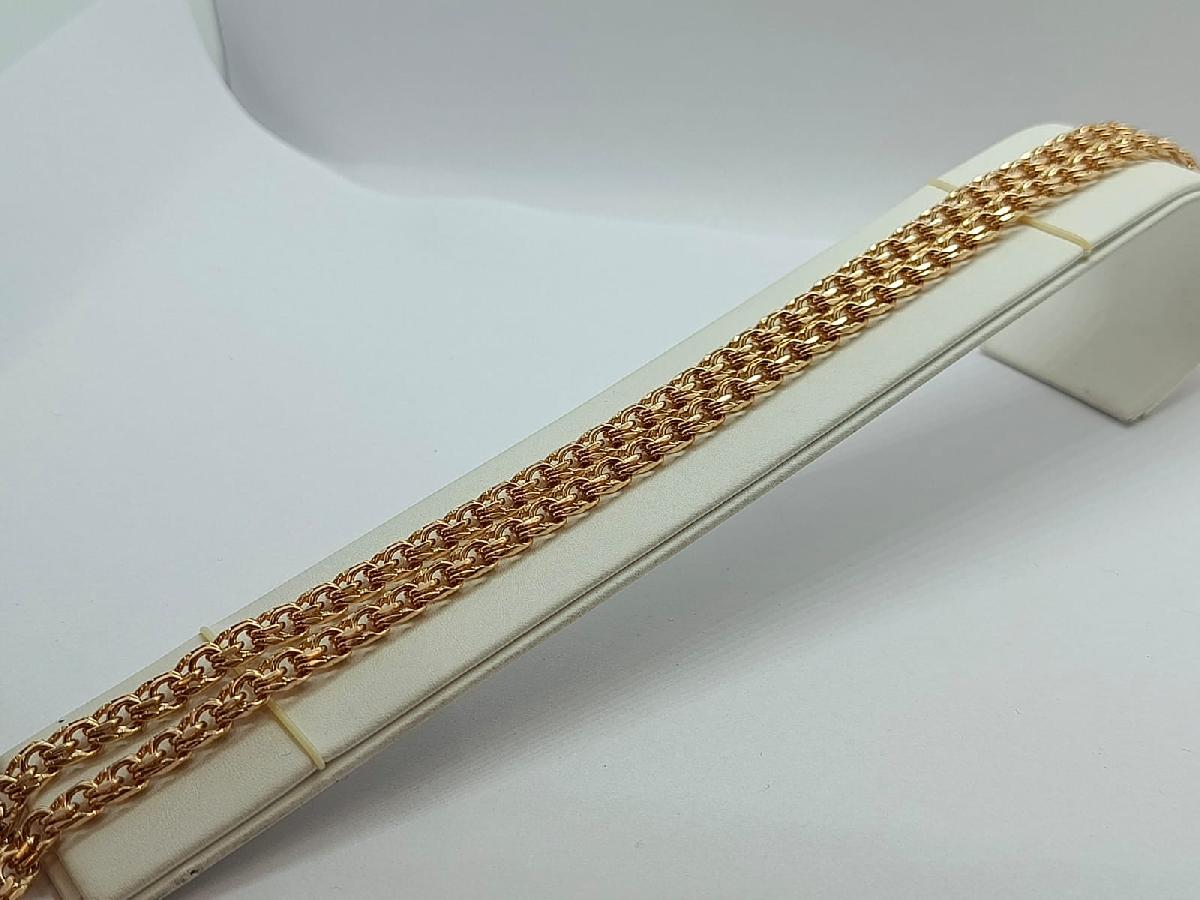 ЦЕПЬ ПОЛНОВЕСНАЯ Бисмарк (Au 585)