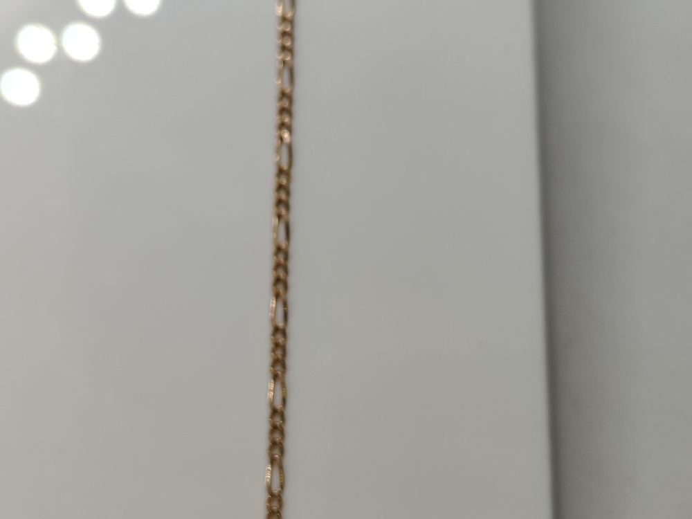 БРАСЛЕТ ПОЛНОВЕСНЫЙ Фигаро(картье) Au 585