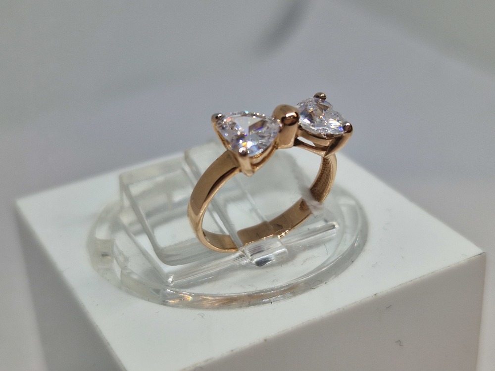 КОЛКМИ585 КОЛЬЦО С КАМНЯМИ (Au 585)