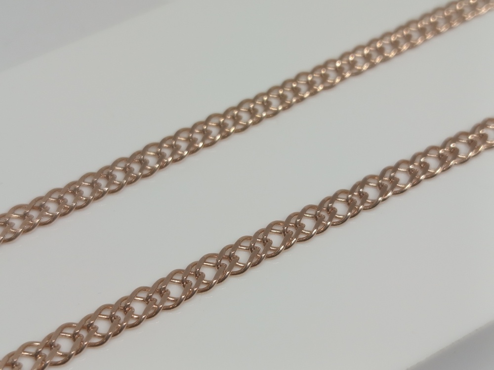 ЦЛР2585 ЦЕПЬ ПОЛНОВЕСНАЯ Ромб двойной (Au 585)