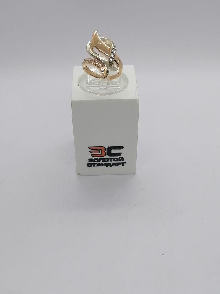 КОЛКМИ585 КОЛЬЦО С КАМНЯМИ (Au 585)