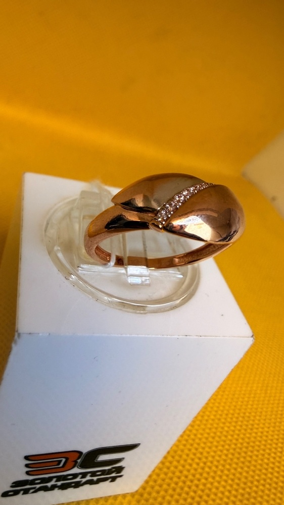 КОЛКМИ585 КОЛЬЦО С КАМНЯМИ (Au 585)
