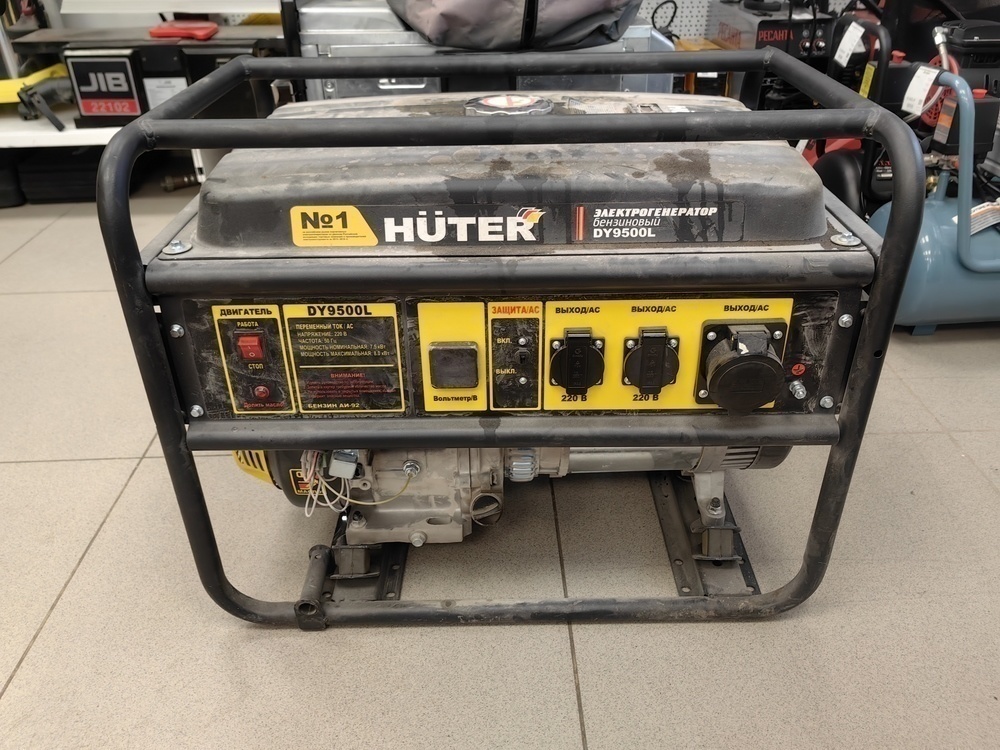 Бензогенератор Huter DY9500L