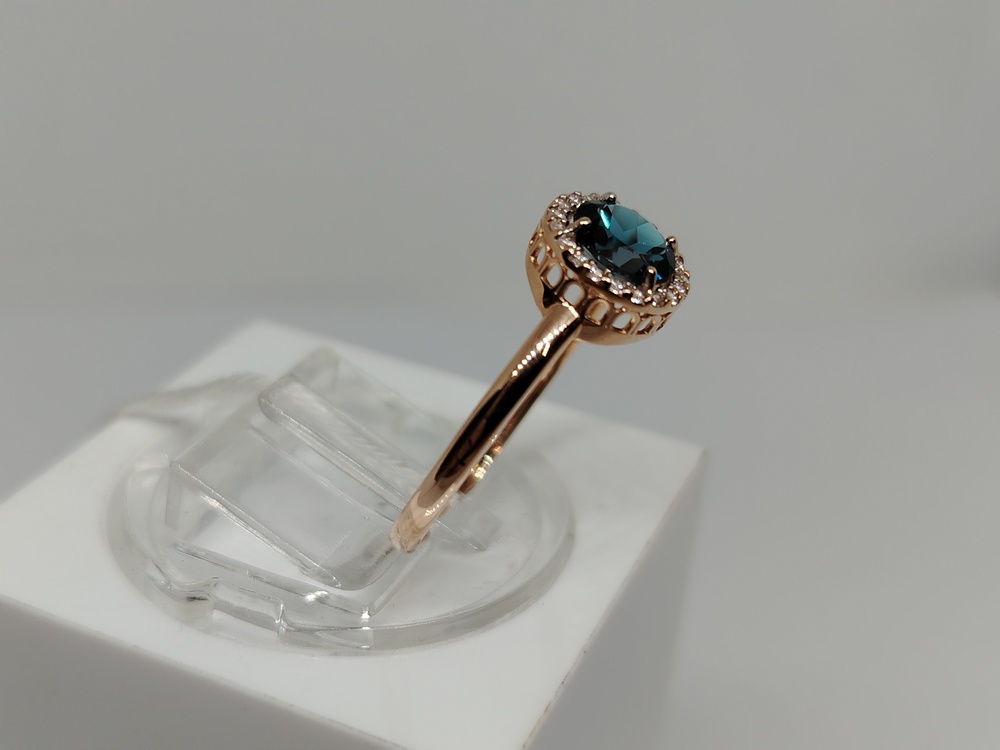 КОЛКМИ585 КОЛЬЦО С КАМНЯМИ (Au 585)