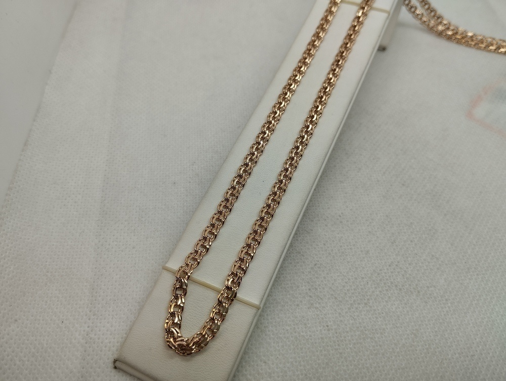 ЦЕПЬ ПОЛНОВЕСНАЯ Бисмарк (Au 585)