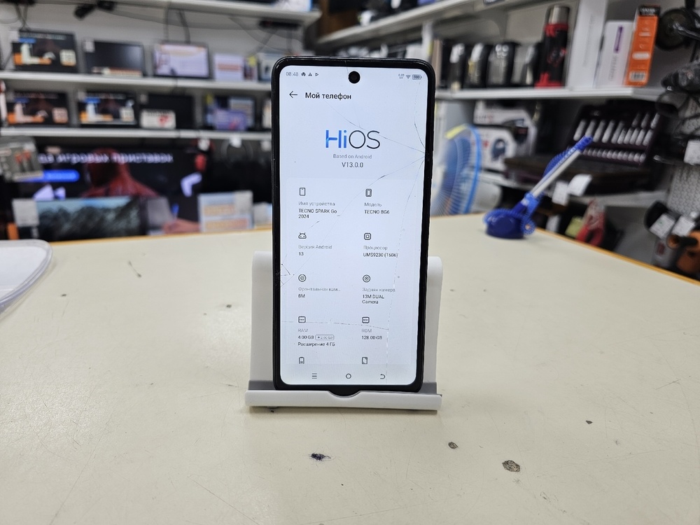 Смартфон Tecno Spark Go 2024 4/128