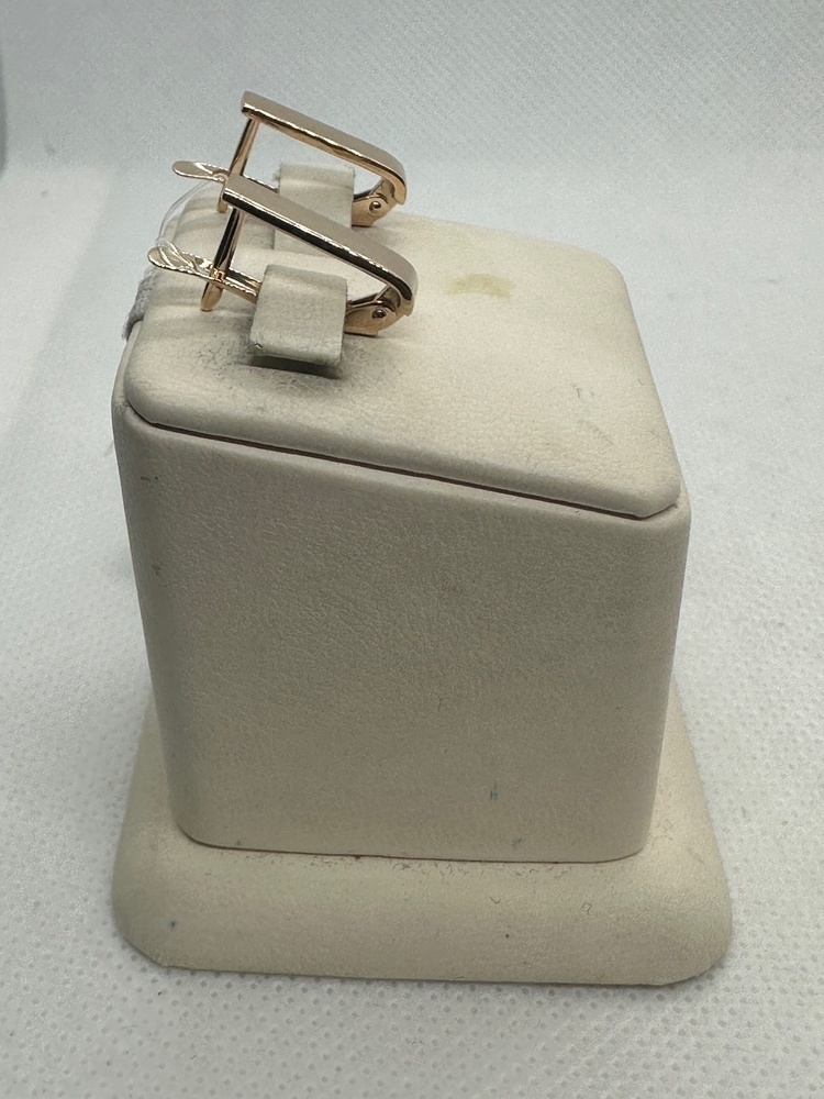 СЕРЬГИ БЕЗ КАМНЯ (Au 585)