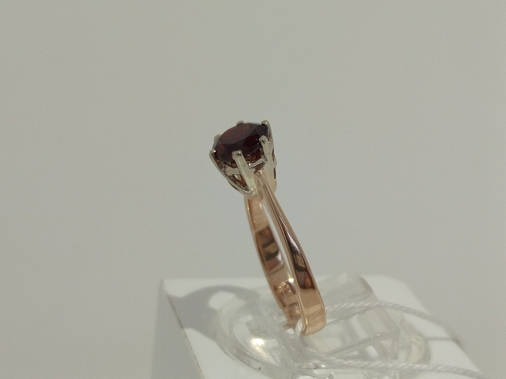 КОЛКМ585 КОЛЬЦО С КАМНЕМ (Au 585)