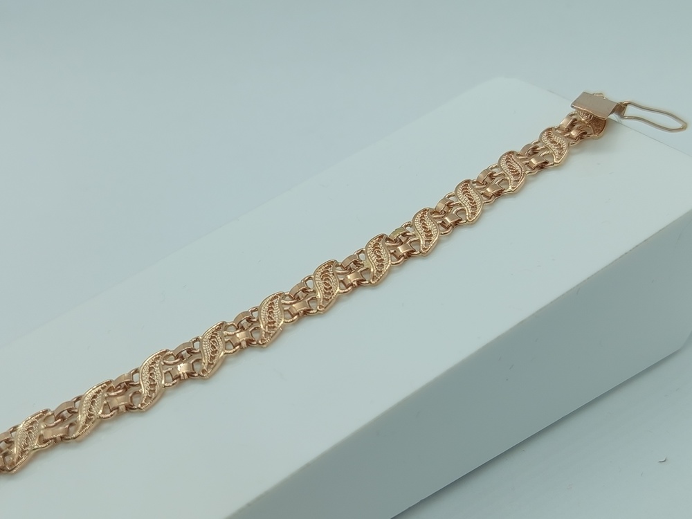 БРАСЛЕТ ПОЛНОВЕСНЫЙ (Au 585)