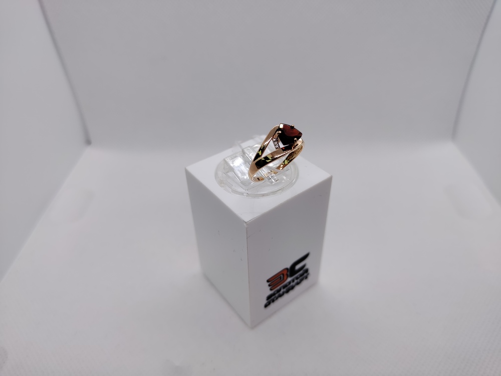 КОЛКМИ585 КОЛЬЦО С КАМНЯМИ (Au 585)
