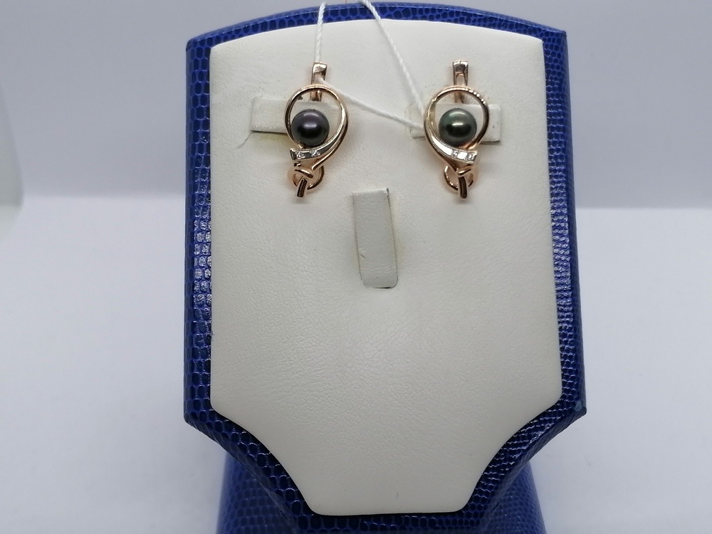 СЕРЬГИ С КАМНЯМИ (Au 585)