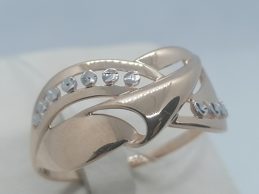 018742 КОЛЬЦО БЕЗ КАМНЯ (Au 585)