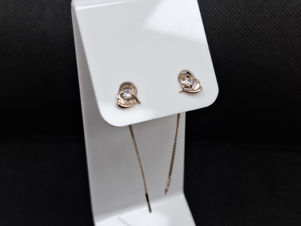 СПРО585 СЕРЬГИ ПРОДЕВКИ (Au 585)