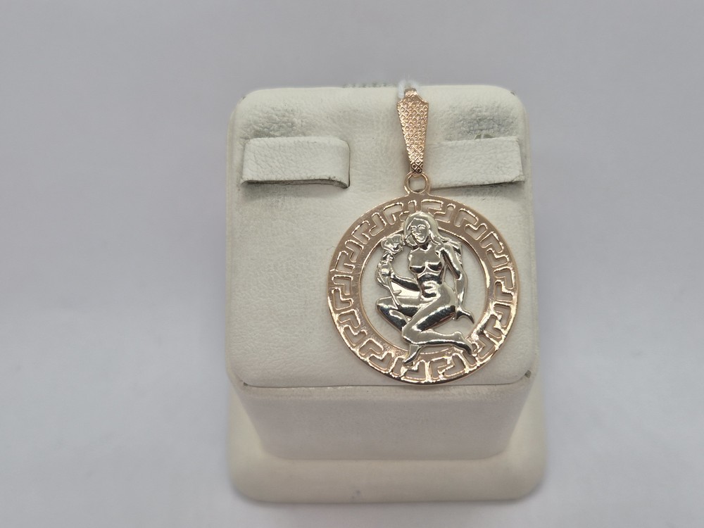 ПОДВЕСКА ЗНАК ЗОДИАКА ДЕВА Au 585