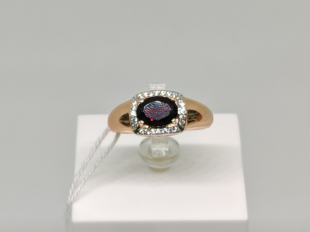 КОЛКМИ585 КОЛЬЦО С КАМНЯМИ (Au 585)