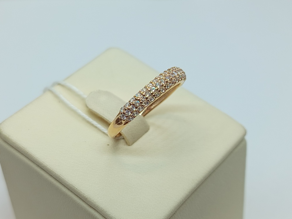 КОЛКМИ585 КОЛЬЦО С КАМНЯМИ (Au 585)
