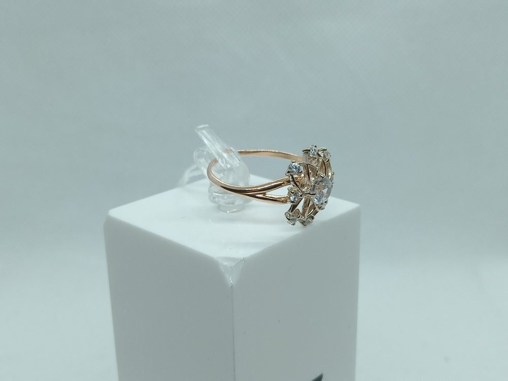 КОЛКМИ585 КОЛЬЦО С КАМНЯМИ (Au 585)