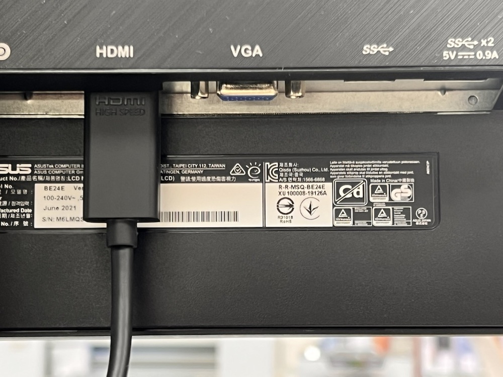 Монитор Asus BE24EQSB