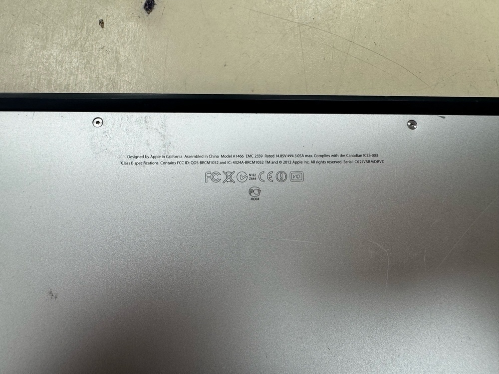 Ноутбук Apple MacBook Air 13 дюймов (2015) A1466