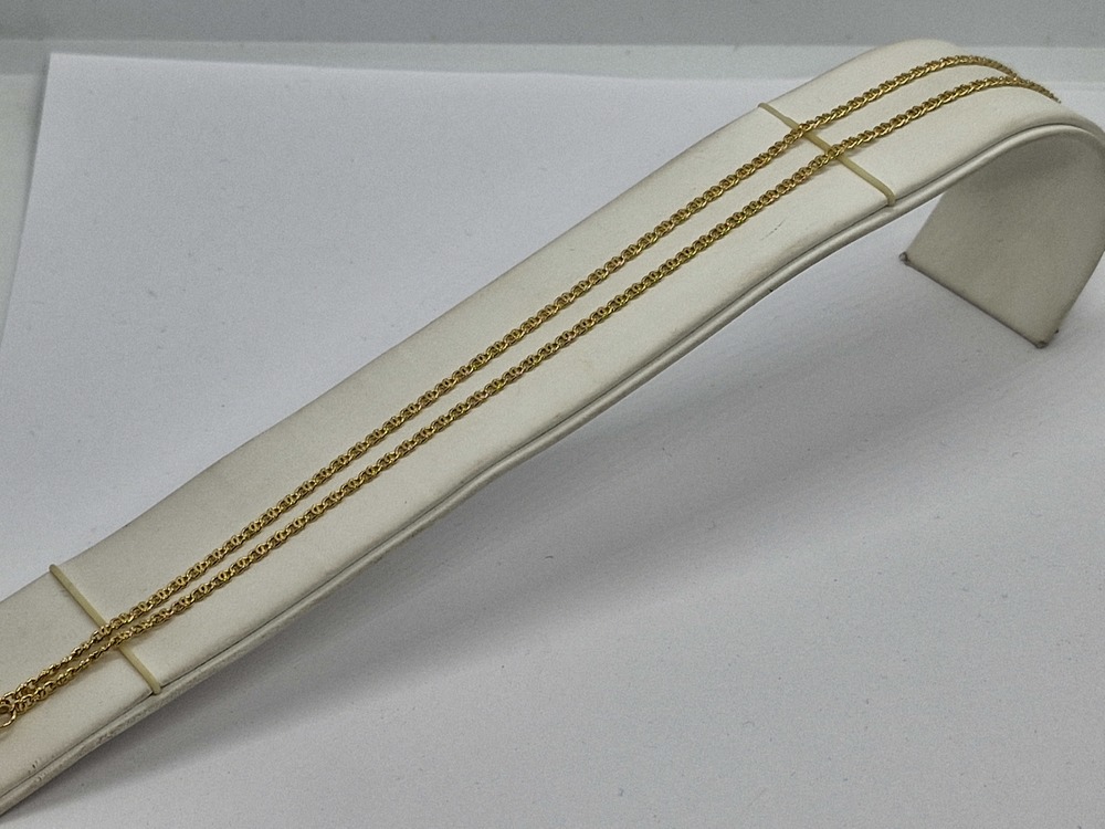 ЦЕПЬ ПОЛНОВЕСНАЯ Птичий глаз(глаз пантеры) (Au 750)