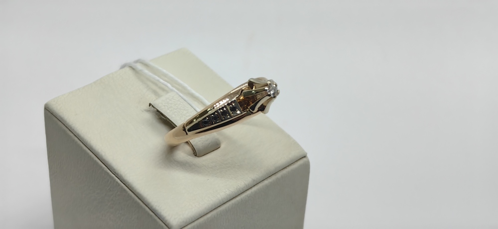 КОЛЬЦО БРИЛЛИАНТ Au 585