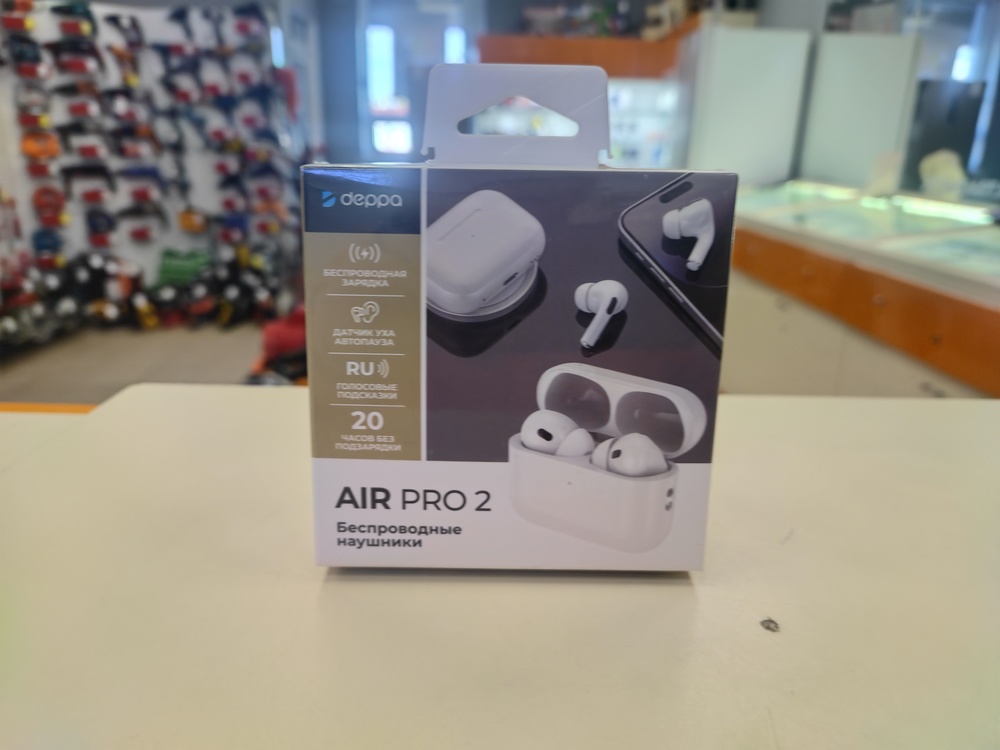 Наушники беспроводные Deppa 44167 Air Pro 2
