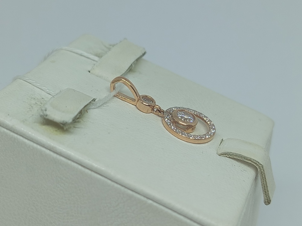 ПОДВЕСКА С КАМНЯМИ (Au 585)