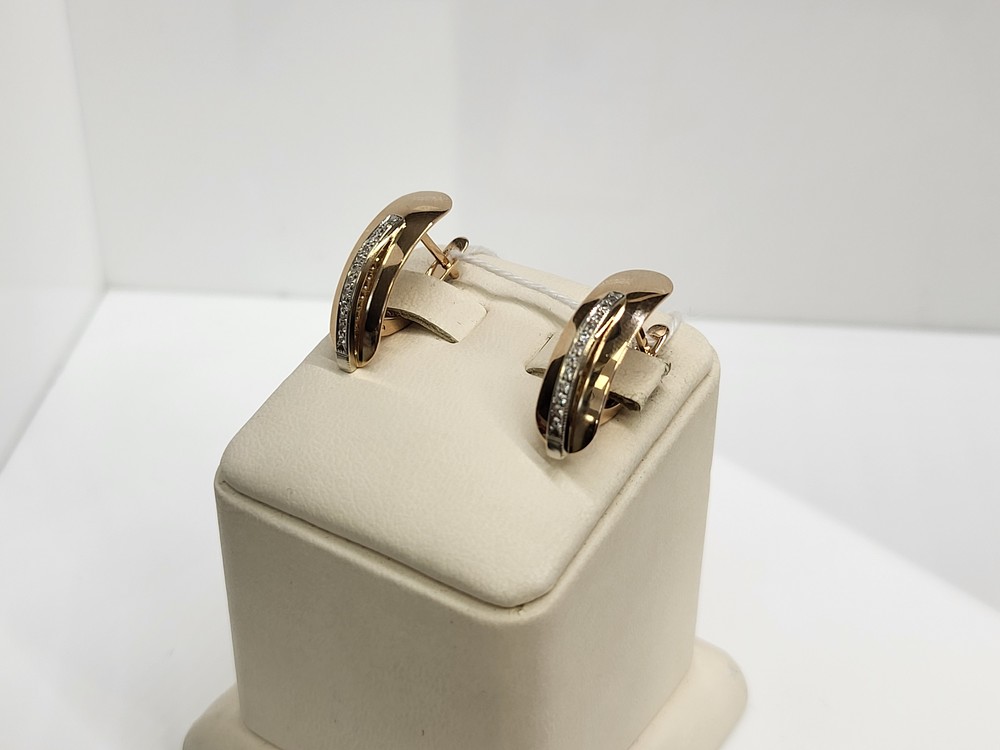 СЕРЬГИ С КАМНЯМИ (Au 585)