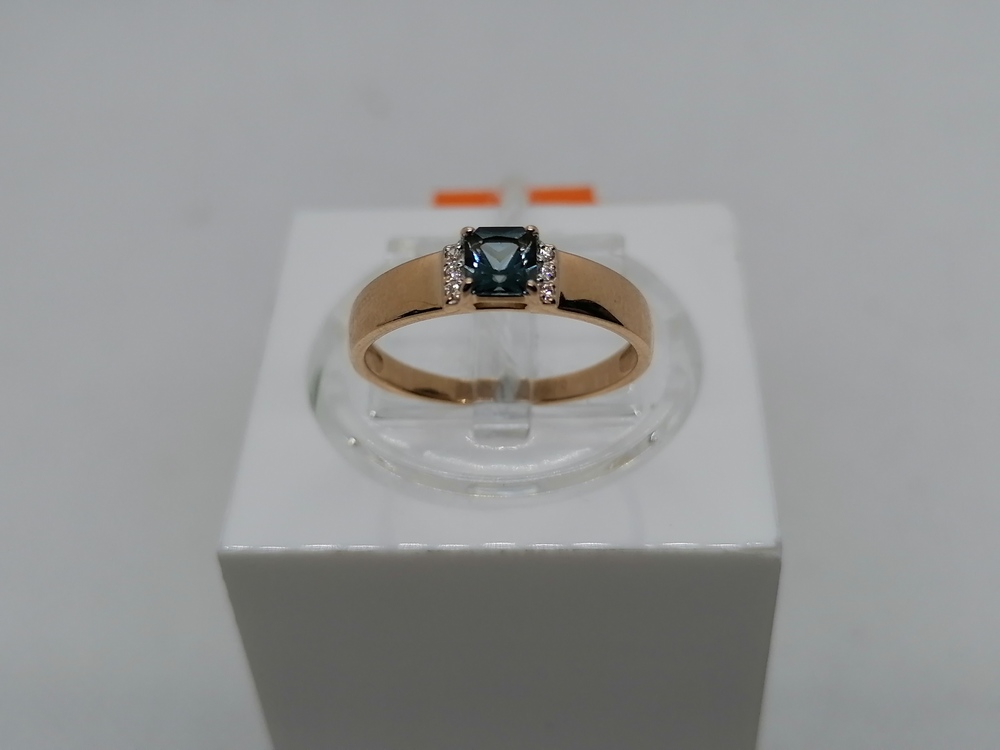 КОЛКМИ585 КОЛЬЦО С КАМНЯМИ (Au 585)