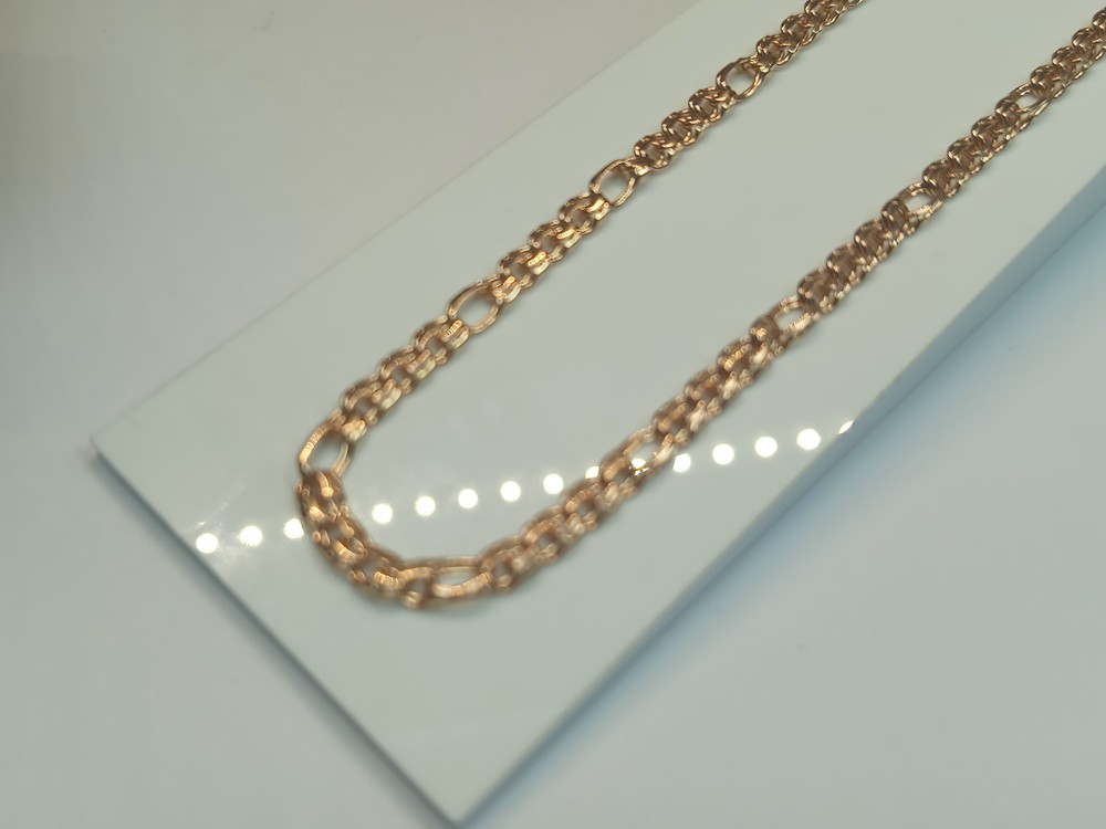 ЦЕПЬ ПОЛНОВЕСНАЯ Бисмарк (Au 585)