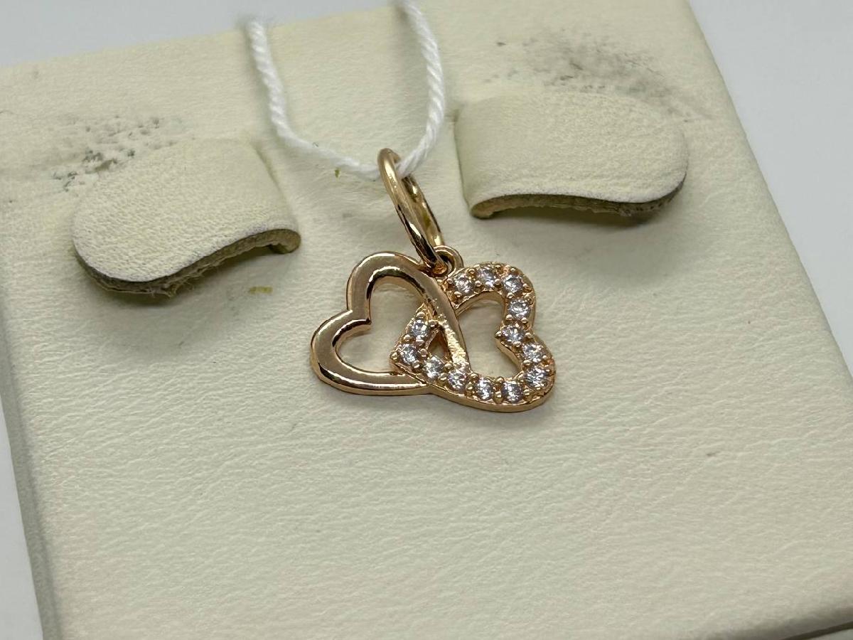 ПОДКМИ585 ПОДВЕСКА С КАМНЯМИ (Au 585)