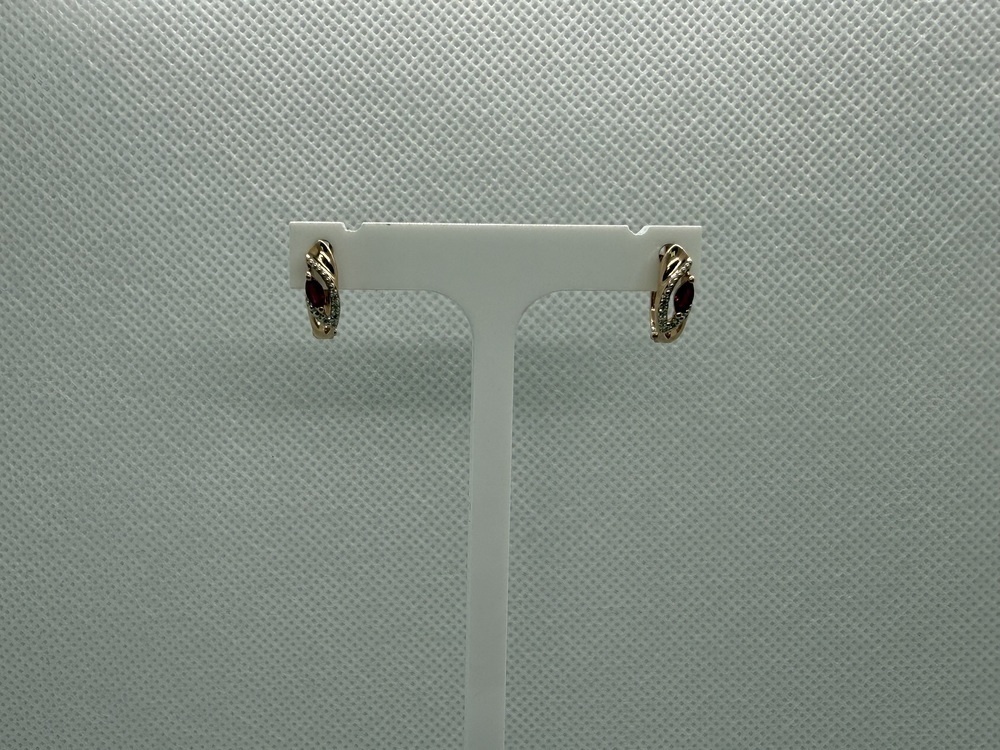 СЕРЬГИ С КАМНЯМИ (Au 585)