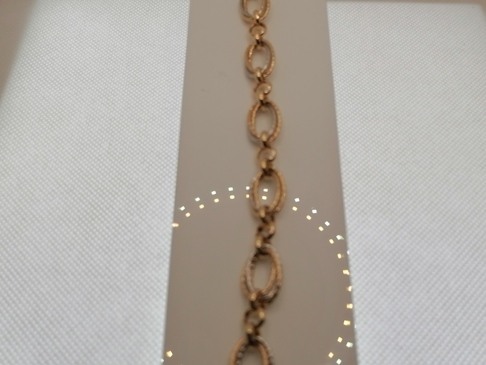 БРАСЛЕТ ПУСТОТЕЛЫЙ Фантазия (Au 585)