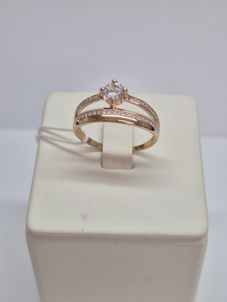 КОЛКМИ585 КОЛЬЦО С КАМНЯМИ (Au 585)