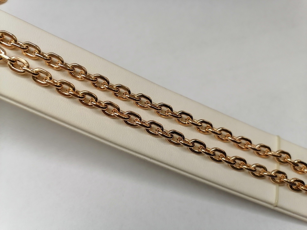 ЦЛЯК585 ЦЕПЬ ПОЛНОВЕСНАЯ Якорное (Au 585)