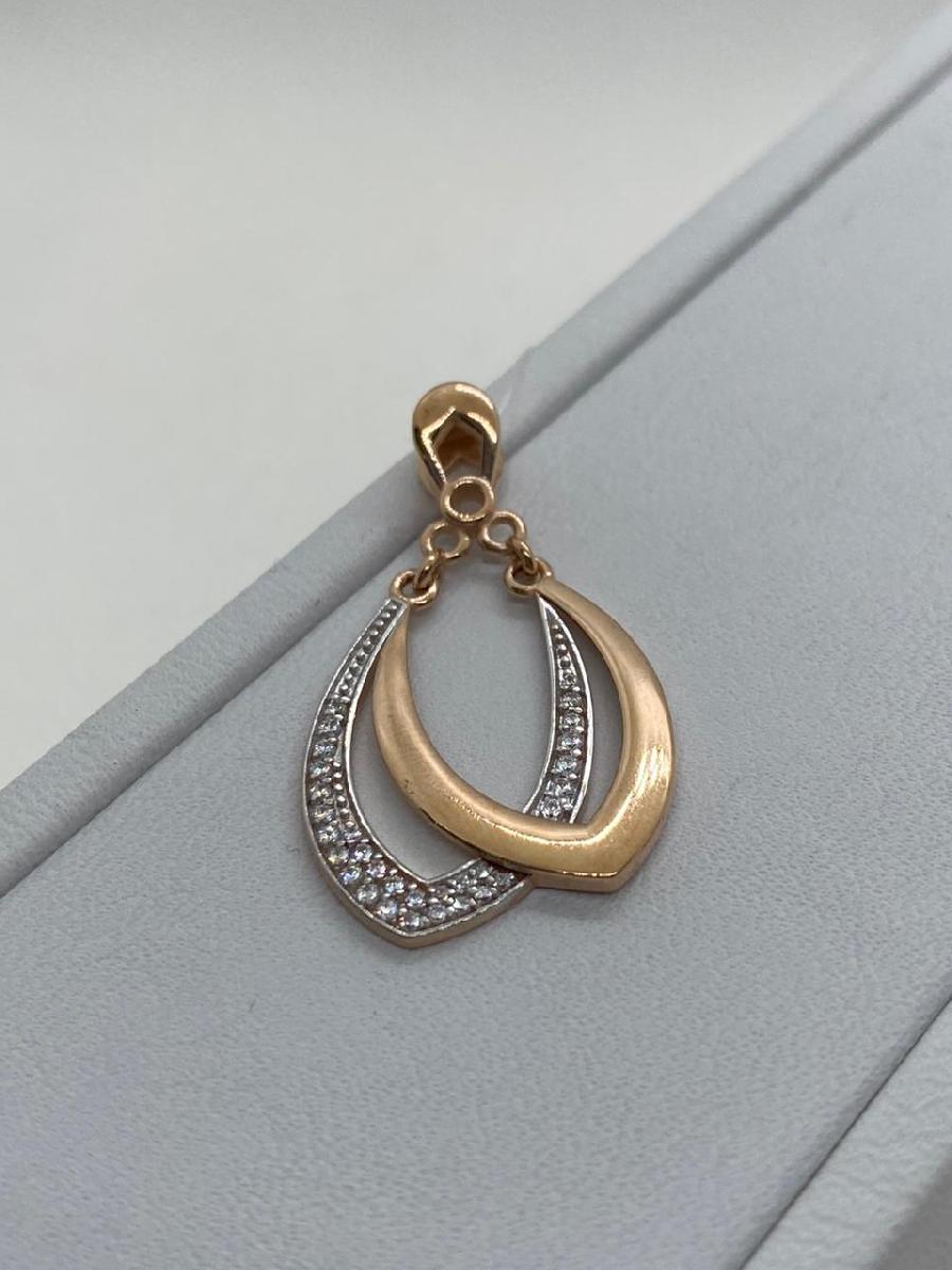 ПОДВЕСКА С КАМНЯМИ (Au 585)