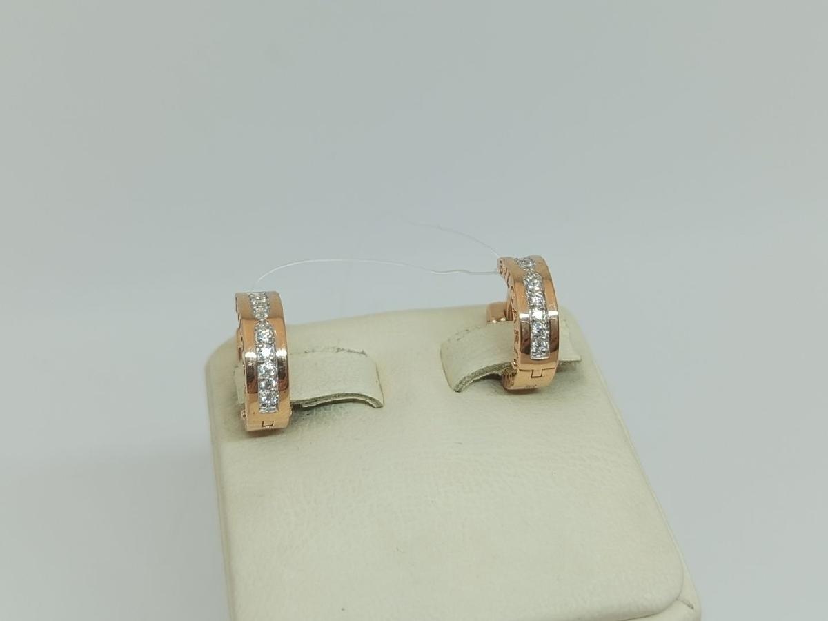 СЕРЬГИ С КАМНЯМИ (Au 585)